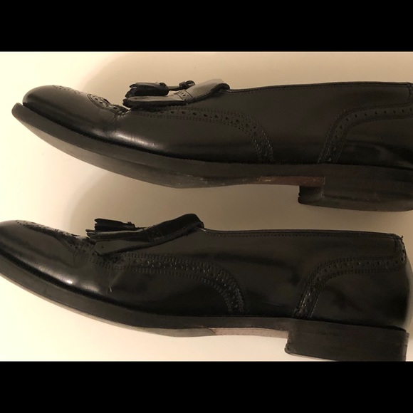 Florsheim Black Dress Shoes Size 9 - Picture 4 of 8